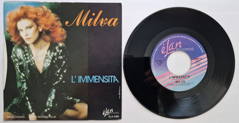 Milva - Bella ciao / L`immensita