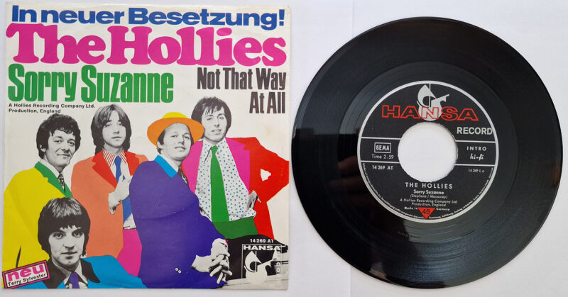 The Hollies – Sorry Suzanne / Not that way at all