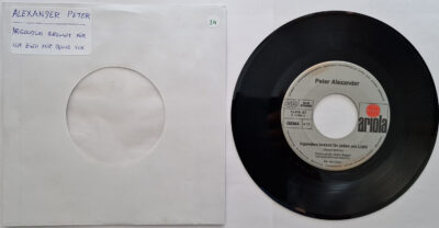 Peter Alexander – Irgendwo brennt für jeden ein Licht / Ich zieh mir deine Schuhe an
